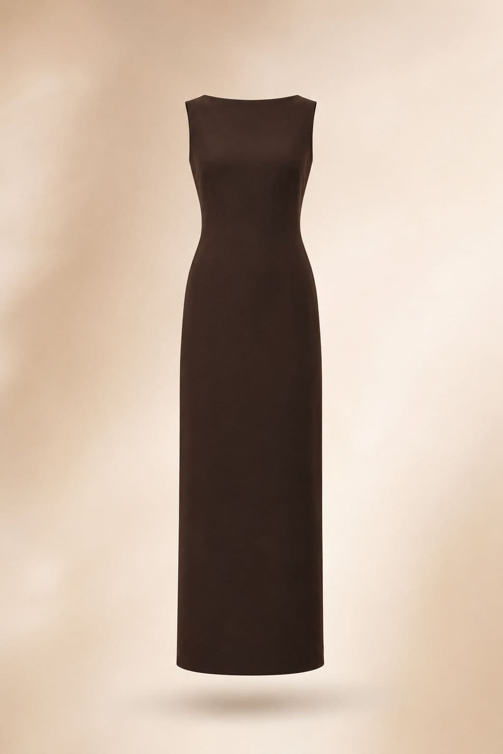 Column Gown Ankle, photographed in ordinary diffused daylight.
